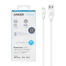 کابل شارژ کنفی آیفون ANKER مدل A8121 – سفید