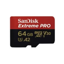 کارت حافظه microSDXC سن دیسک مدل Extreme PRO ظرفیت 64 گیگابایت