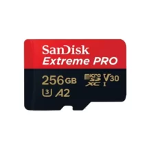 کارت حافظه سن دیسک مدل SanDisk Extreme Pro MicroSDXC Gn6ma سرعت 200 ظرفیت 256 گیگابایت با آداپتور