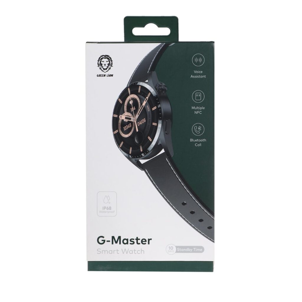 ساعت هوشمند Green Lion مدل G-Master GNGMTRSWBK