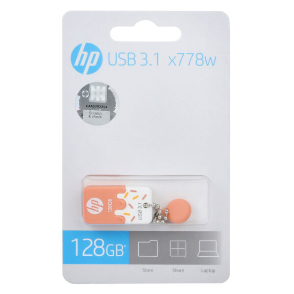 فلش HP X778W USB3.1 Flash Memory - 128GB