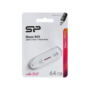 فلش Silicon Power Blaze B25 USB 3.2 Flash Memory - 64GB