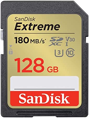 کارت حافظه SDXC سن دیسک مدل Extreme ظرفیت 128 گیگابایت