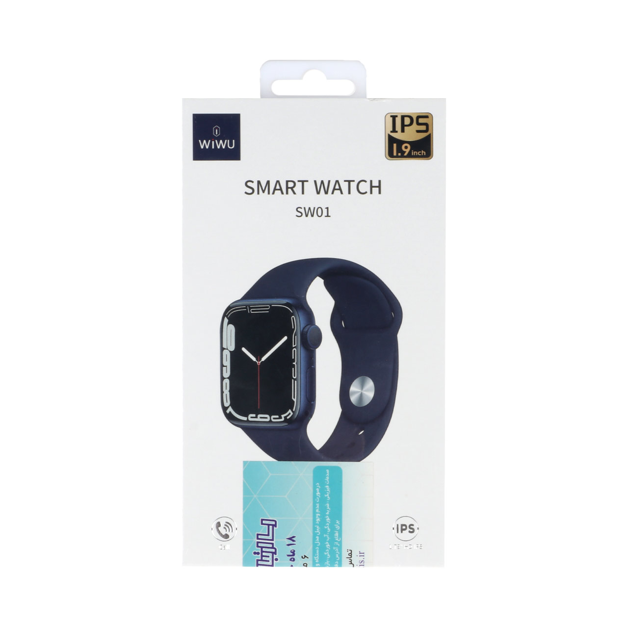 ساعت هوشمند مکالمه دار Wiwu Smart Watch 44mm مدل SW01
