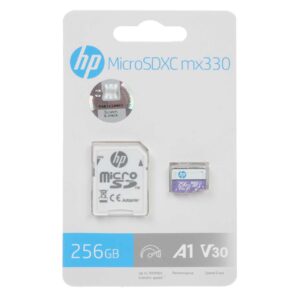 HP mX330 U3 microSDXC & adapter Class 10 A1-100MB/s - 256GB