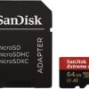 کارت حافظه microSDXC سن دیسک مدل Extreme PRO ظرفیت 64 گیگابایت