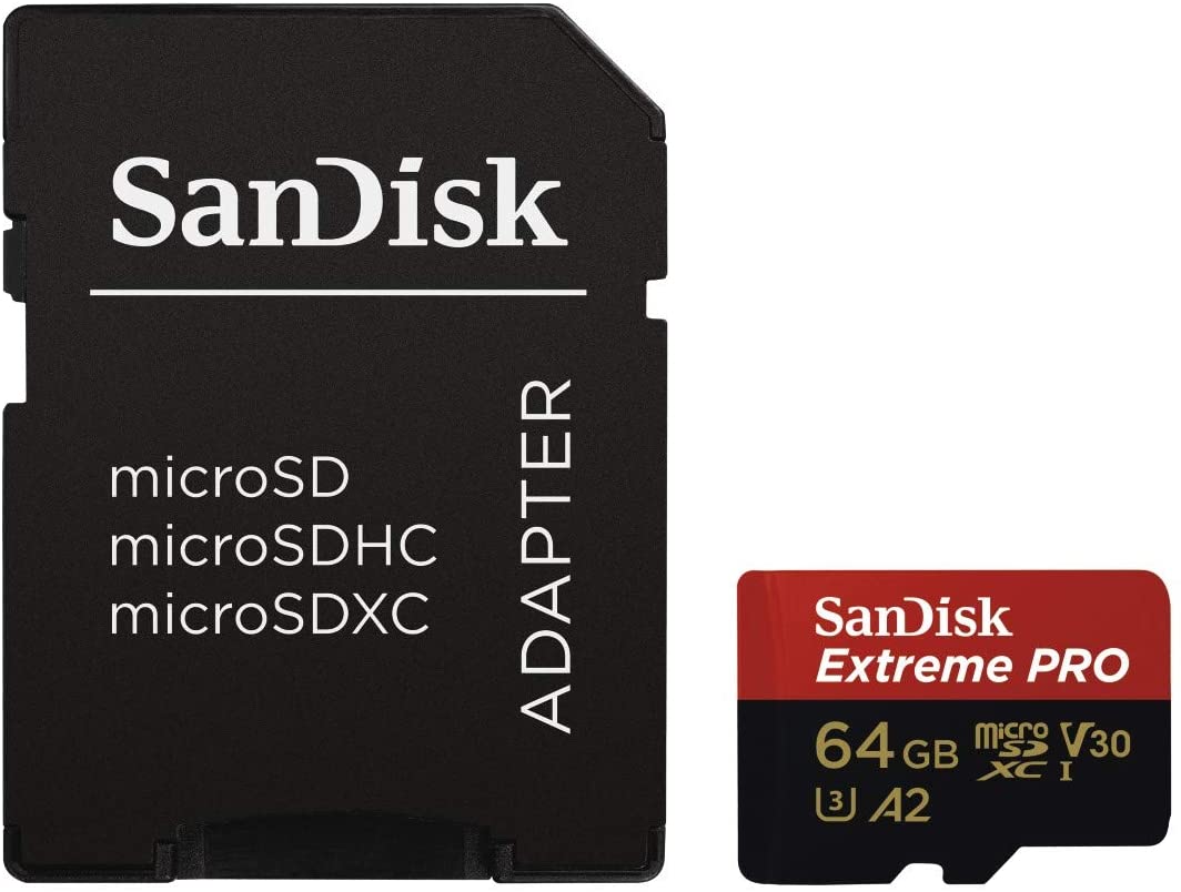 کارت حافظه microSDXC سن دیسک مدل Extreme PRO ظرفیت 64 گیگابایت