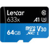 کارت حافظه‌ microSDXC لکسار مدل 633X ظرفیت 64گیگابایت