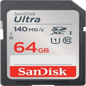 کارت حافظه SDXC سن دیسک مدل Ultra ظرفیت 64 گیگابایت