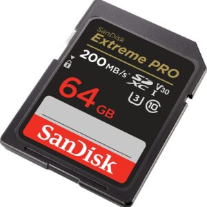 کارت حافظه SD سندیسک مدل SDXC EXTREME PRO 200mbs ظرفیت 64 گیگابایت