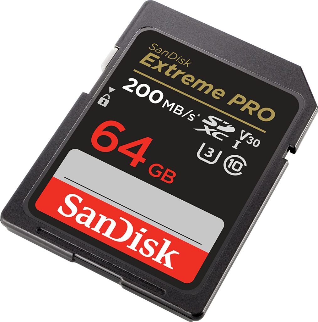کارت حافظه SD سندیسک مدل SD Card 64GB 200mbs ظرفیت 64 گیگابایت