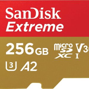 کارت حافظه microSDXC سن دیسک مدل Extreme کلاس A2 استاندارد UHS-I U3 ظرفیت 256 گیگابایت
