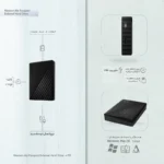 هارد اکسترنال وسترن دیجیتال مدل My Passport با ظرفیت 4 ترابایت