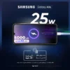 گوشی Galaxy A06 سامسونگ ظرفیت 128GB و رم 6GB دو سیم‌کارت