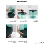 دستگاه بخور سرد و رطوبت ساز دیرما مدل DEM-F329