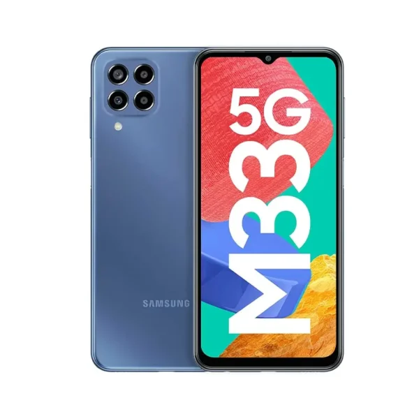 گوشی موبایل سامسونگ مدل Galaxy M33 5G دو سیم‌کارت ظرفیت 128GB و رم 6GB (پک هند)