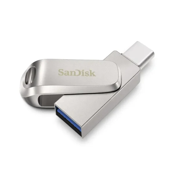 فلش مموری سن دیسک مدل Ultra Dual Drive Luxe Type-C DDC4 ظرفیت 64 گیگابایت