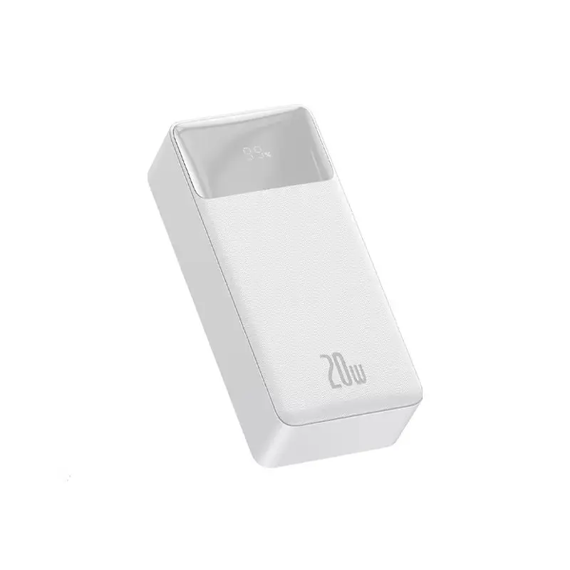 پاوربانک باسئوس مدل Bipow Digital Display-20w با ظرفیت 30000 میلی‌آمپر ساعت