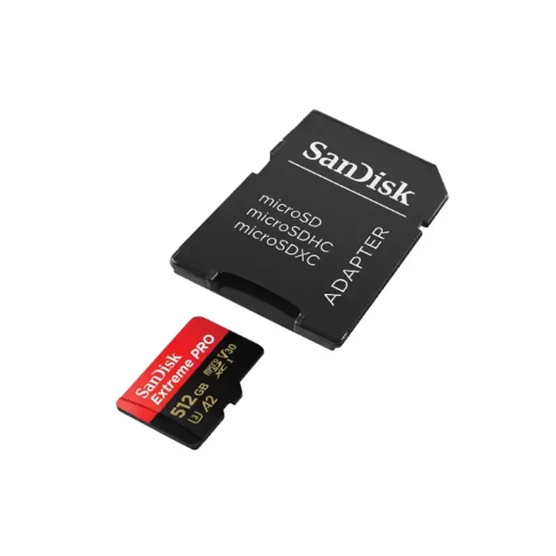 کارت حافظه سن دیسک مدل SanDisk Extreme Pro ظرفیت 512 گیگابایت با آداپتور