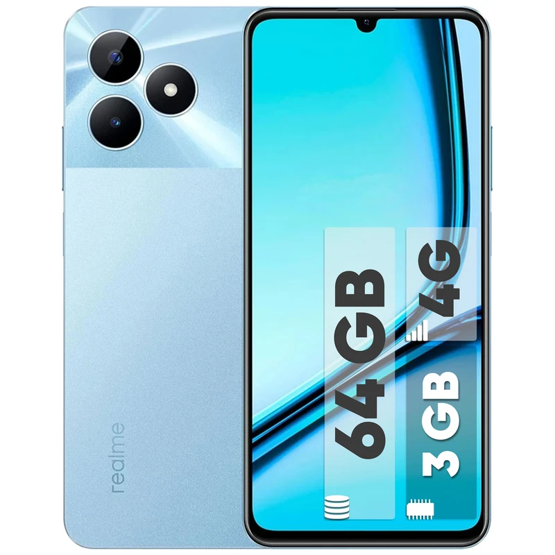 گوشی موبایل ریلمی مدل Note 50 ظرفیت 64 گیگابایت رم 3 گیگابایت