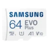 کارت حافظه سامسونگ Evo Plus 64GB microSDXC A1 V10 ظرفیت 64 گیگابایت