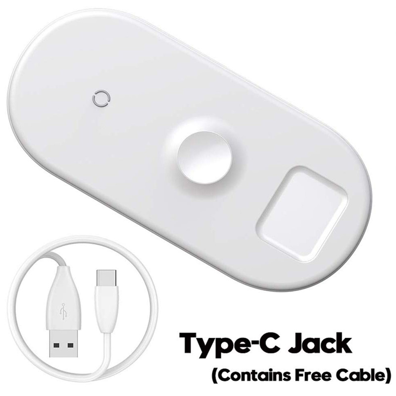 شارژر وایرلس بیسوس Baseus Smart 3in1 Wireless Charger