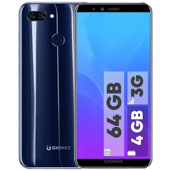 گوشی موبایل Gionee S11 lite ظرفیت 64 گیگابایت و رم 4 گیگابایت