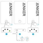 پاوربانک انکر مدل Anker 323 -A1334 با ظرفیت 10000 میلی‌آمپر ساعت