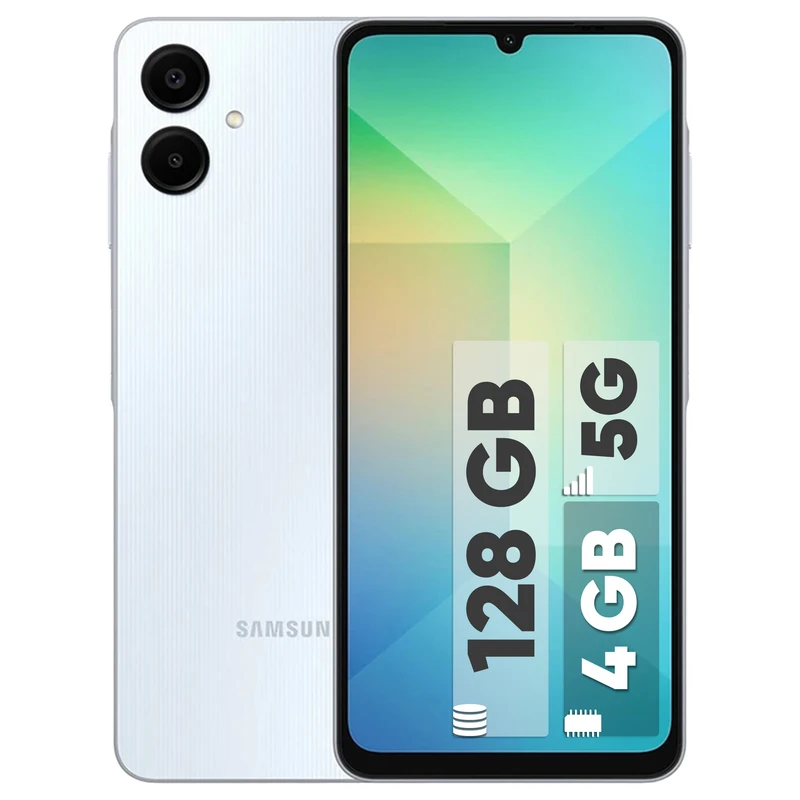گوشی موبایل سامسونگ مدل Galaxy A06 5G ظرفیت 128GB و رم 4GB دو سیم‌کارت