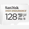 کارت حافظه سن دیسک microSDXC مدل High Endurance ظرفیت 128 گیگابایت