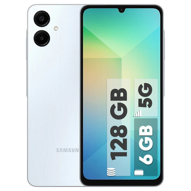 گوشی موبایل سامسونگ Galaxy A06 5G ظرفیت 128GB و رم 6GB دو سیم‌کارت