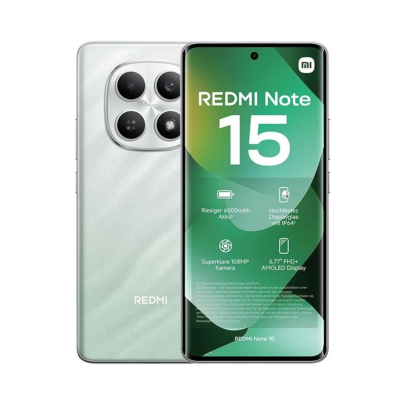 گوشی موبایل شیائومی مدل Redmi Note 15 دو سیم کارت ظرفیت 256 گیگابایت و رم 8 گیگابایت