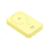 پاور بانک بی سیم مگنتی باسئوس مدل Magnetic Wireless 20w با ظرفیت 5000 میلی‌آمپر ساعت