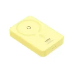 پاور بانک بی سیم مگنتی باسئوس مدل Magnetic Wireless 20w با ظرفیت 5000 میلی‌آمپر ساعت