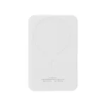پاور بانک بی سیم مگنتی باسئوس مدل Magnetic Mini Wireless 20w با ظرفیت 5000 میلیآمپر ساعت