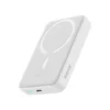 پاور بانک بی سیم مگنتی باسئوس مدل Magnetic Mini Wireless 20w با ظرفیت 5000 میلیآمپر ساعت