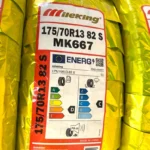 لاستیک خودرو مایل کینگ مدل MK سایز 13 / 70 / 175 تولید سال 2024 - 2 حلقه