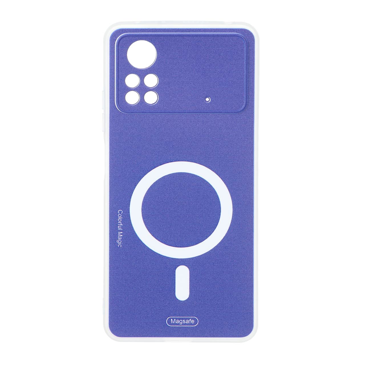 قاب Colorful Magic طرح مگ سیف محافظ لنزدار Xiaomi Poco X4 Pro