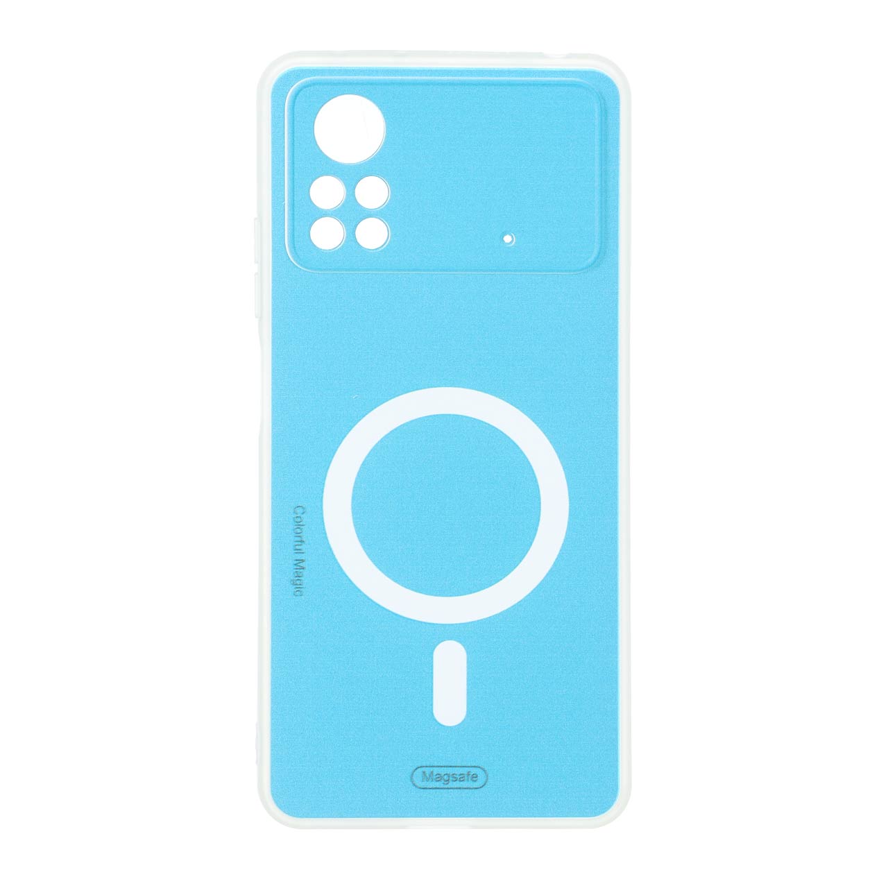 قاب Colorful Magic طرح مگ سیف محافظ لنزدار Xiaomi Poco X4 Pro