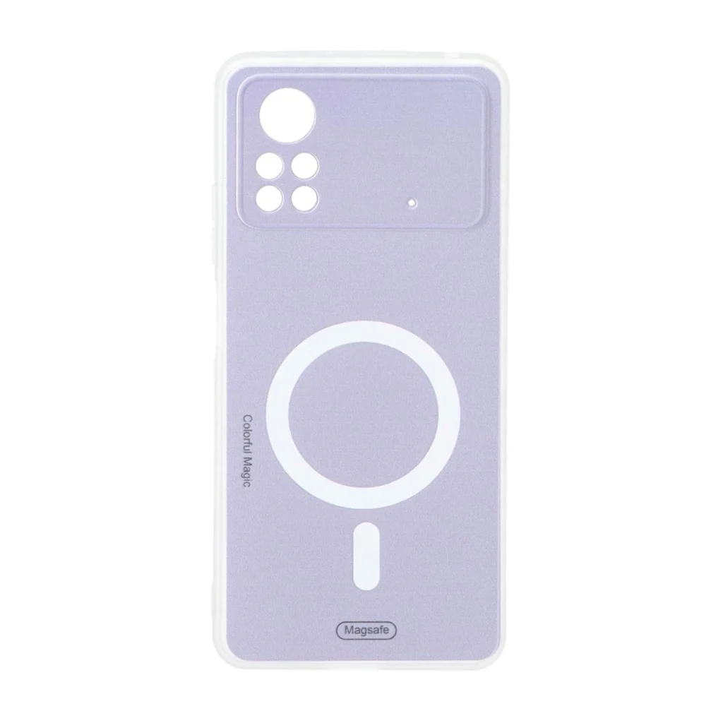قاب Colorful Magic طرح مگ سیف محافظ لنزدار Xiaomi Poco X4 Pro