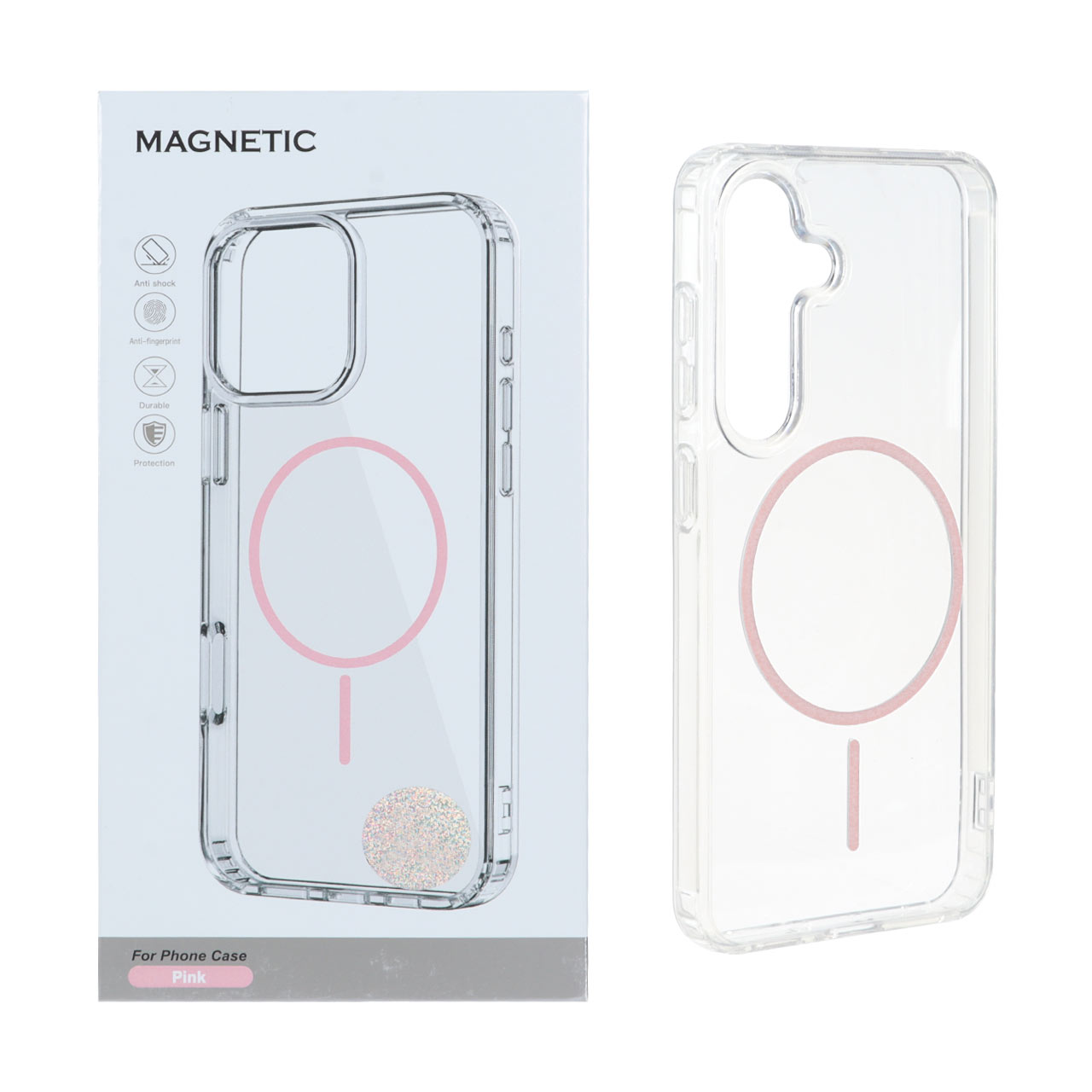 قاب اورجینال Magnetic دور ژله ای MagSafe مدل Samsung Galaxy A57