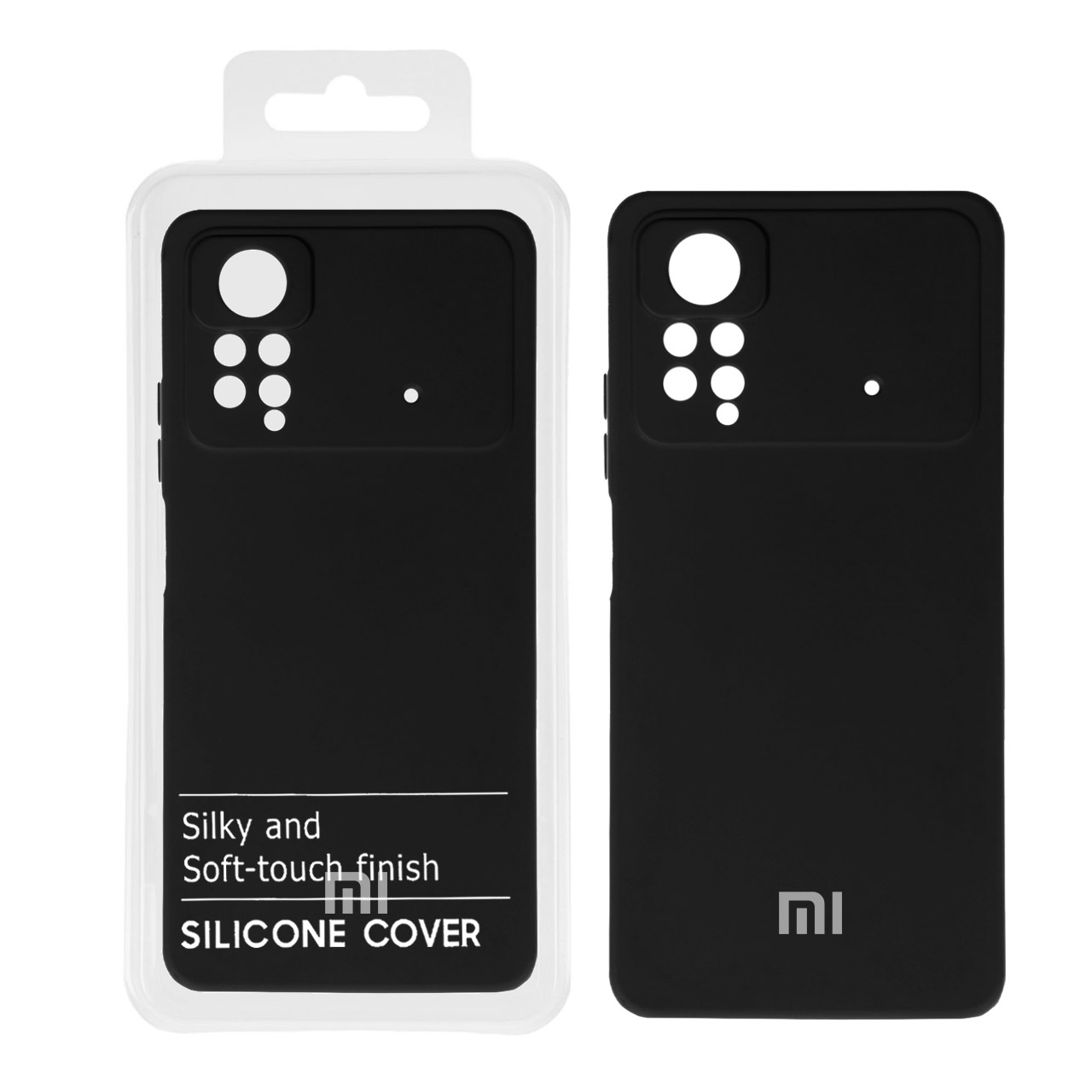 قاب نیو سیلیکون محافظ لنزدار RFF مدل Xiaomi Poco X4 Pro