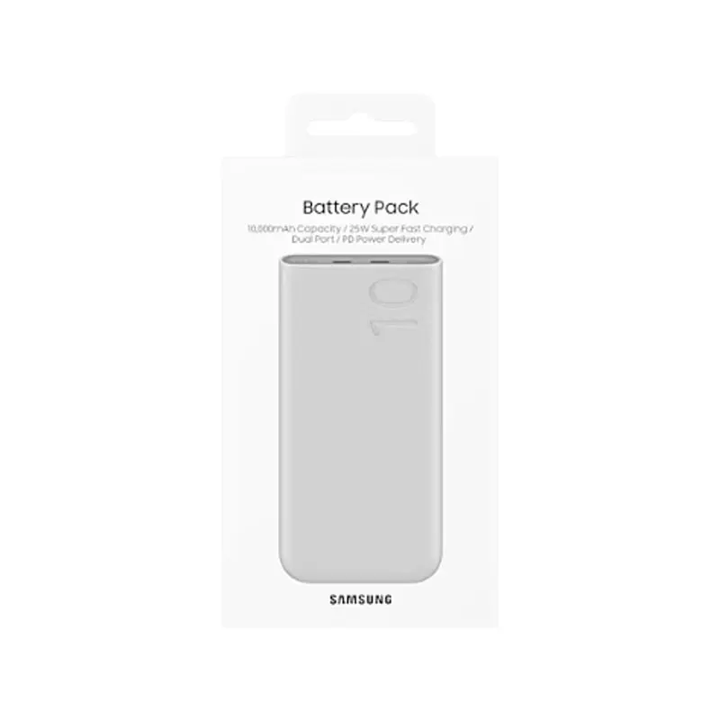 پاور بانک سامسونگ مدل Battery Pack 25W EB-P3400 ظرفیت 10000 میلی آمپر ساعت