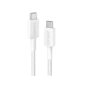 کابل شارژ انکر مدل Anker 322 USB-C To USB-C A81F5 با طول 90 سانتی‌متر