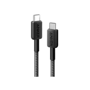 کابل شارژ انکر مدل Anker 322 USB-C To USB-C A81F5 با طول 90 سانتی‌متر