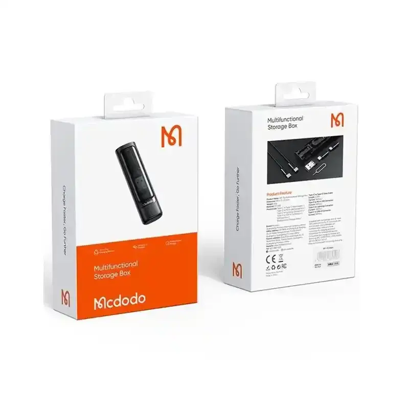 باکس چند کاره مکدودو Mcdodo wf-1720 تبدیل USB-C/USB به لایتنینگ/USB-C/MicroUSB