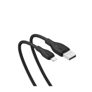 کابل شارژ USB to iP باسئوس مدل Pudding Series با طول 1.2 متر 2.4 آمپر