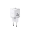 شارژر دیواری دو پورت باسئوس مدل Palm Fast Charger C+U توان 20 وات