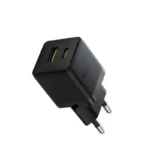 شارژر دیواری دو پورت باسئوس مدل Palm Fast Charger C+U توان 20 وات