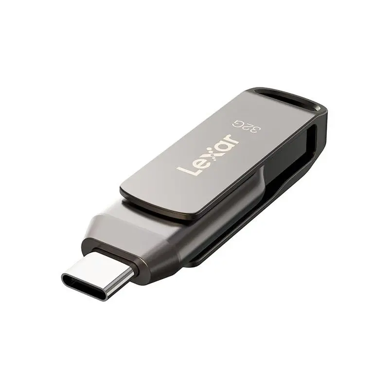 فلش مموری لکسار مدل D400 ( USB 3.2-USB-C ) ظرفیت 32 گیگابایت